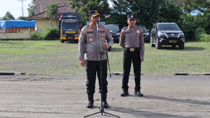 Kapolres Toba Kunker Ke Polsek Habinsaran