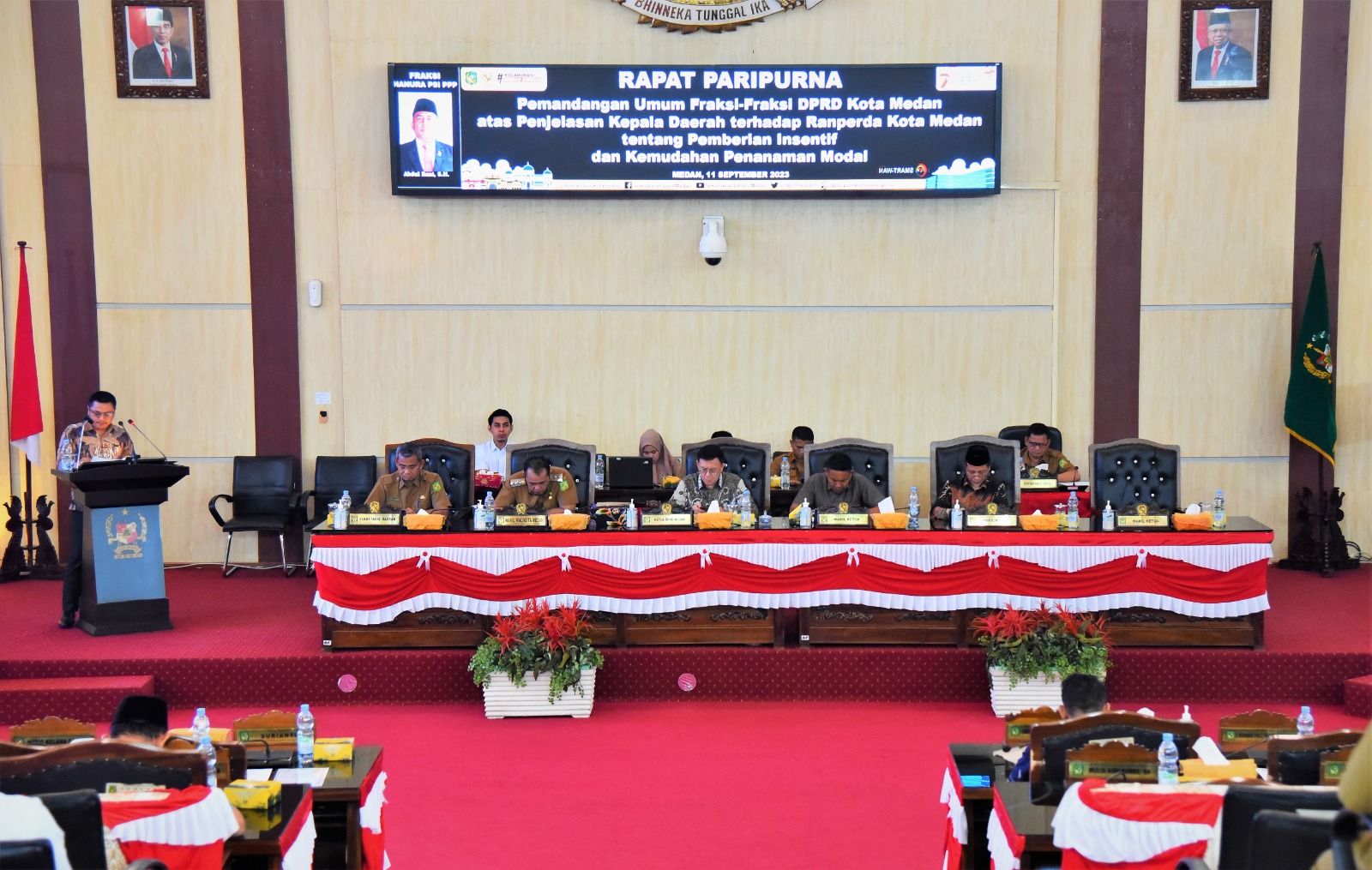 Rapat Paripurna Dewan Bahas Pandangan Fraksi-fraksi