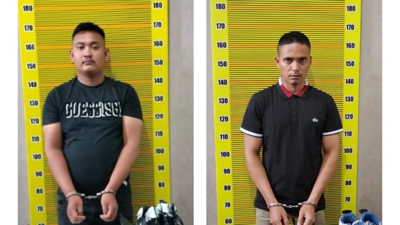 Selundupkan Sabu di Dalam Sepatu, Dua Pemuda Dibekuk Polda Sumut