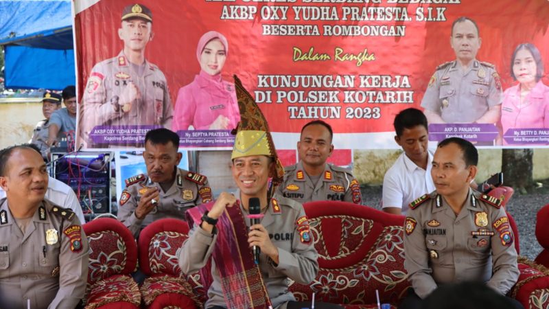 Kapolres Serdang Bedagai dan Muspika Kecamatan Kotarih Sinergi Perkuat Kamtibmas