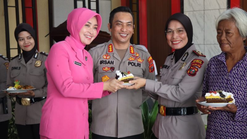 Polresta Deli Serdang Gelar Syukuran Hari Jadi Polisi Wanita Republik Indonesia ke-75 Tahun 2023