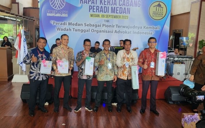 Rakercab DPC PERADi Kota Medan, Bertujuan Untuk Menjalin Silaturahmi dan Kekompakan