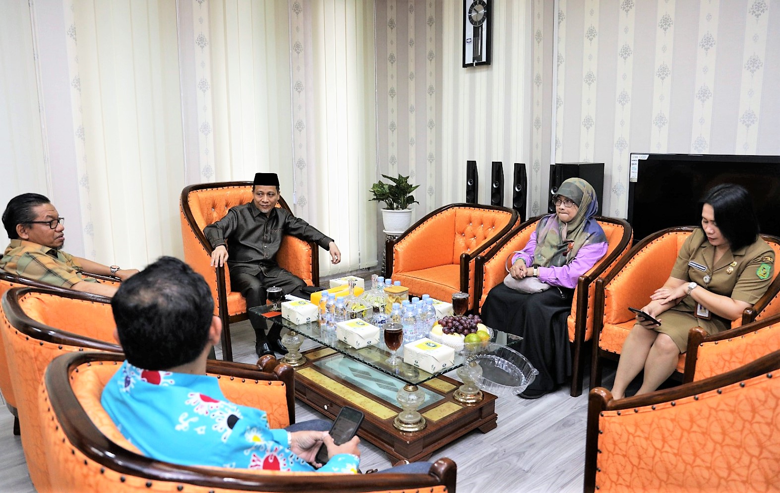 Rajudin Sambut Kehadiran Ketua DPRD Depok