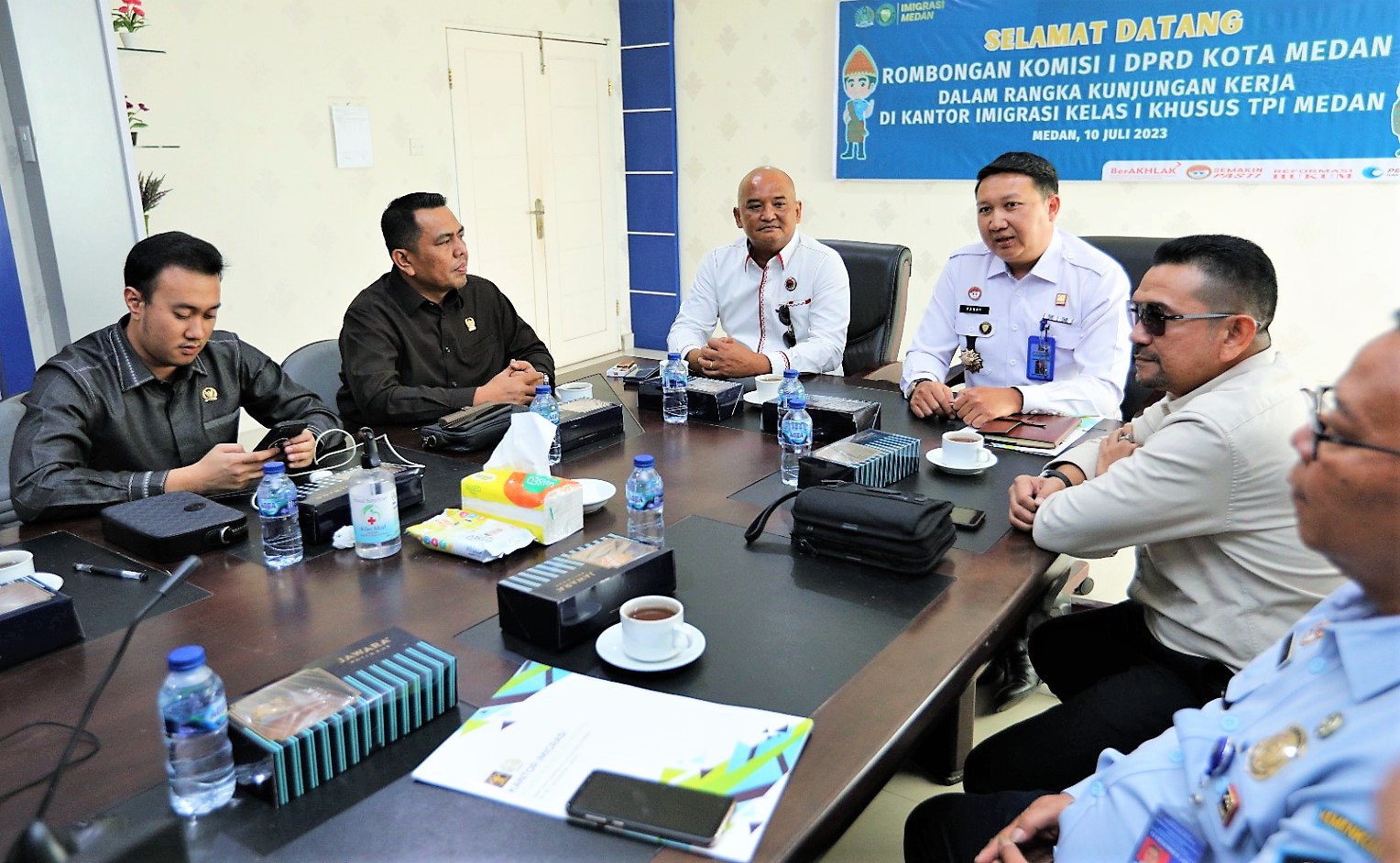 Komisi 1 DPRD Medan Kunker ke Kantor Imigrasi
