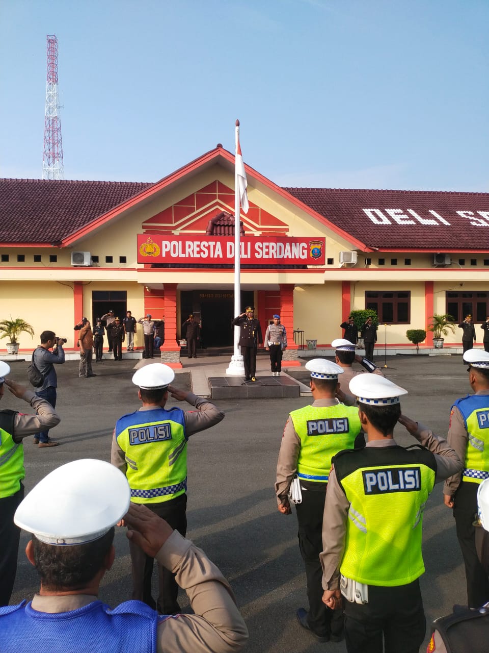 Polresta Deli Serdang Gelar Upacara Hari Kesaktian Pancasila Tahun 2023