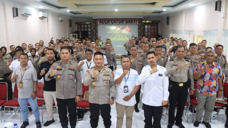 Polres Binjai Gelar Latihan Pra Ops Kepolisian Terpusat Mantap Brata Toba 2023-2024