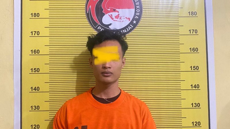 Polres Binjai Ringkus Pengedar Narkoba di Cengkeh Turi