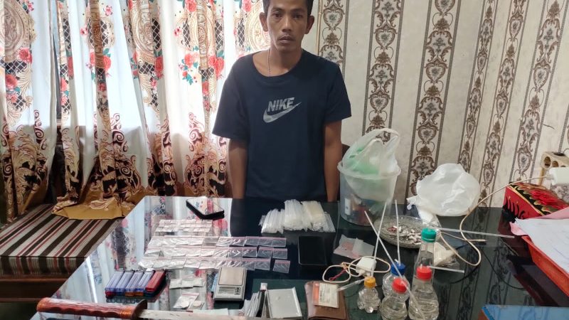 Ditpolairud Polda Sumut Tangkap Bandar Sabu di Pesisir Belawan