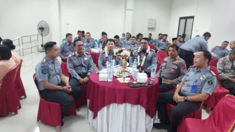 Serah Terima Jabatan dan Pisah Sambut Kepala Lembaga Pemasyarakatan Lapas Pemuda Kelas III Langkat