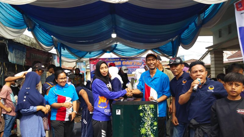 Antonius Ginting, Anggota DPRD Deli Serdang Gelar Senam Sehat dan Jalan Santai Bersama Masyarakat