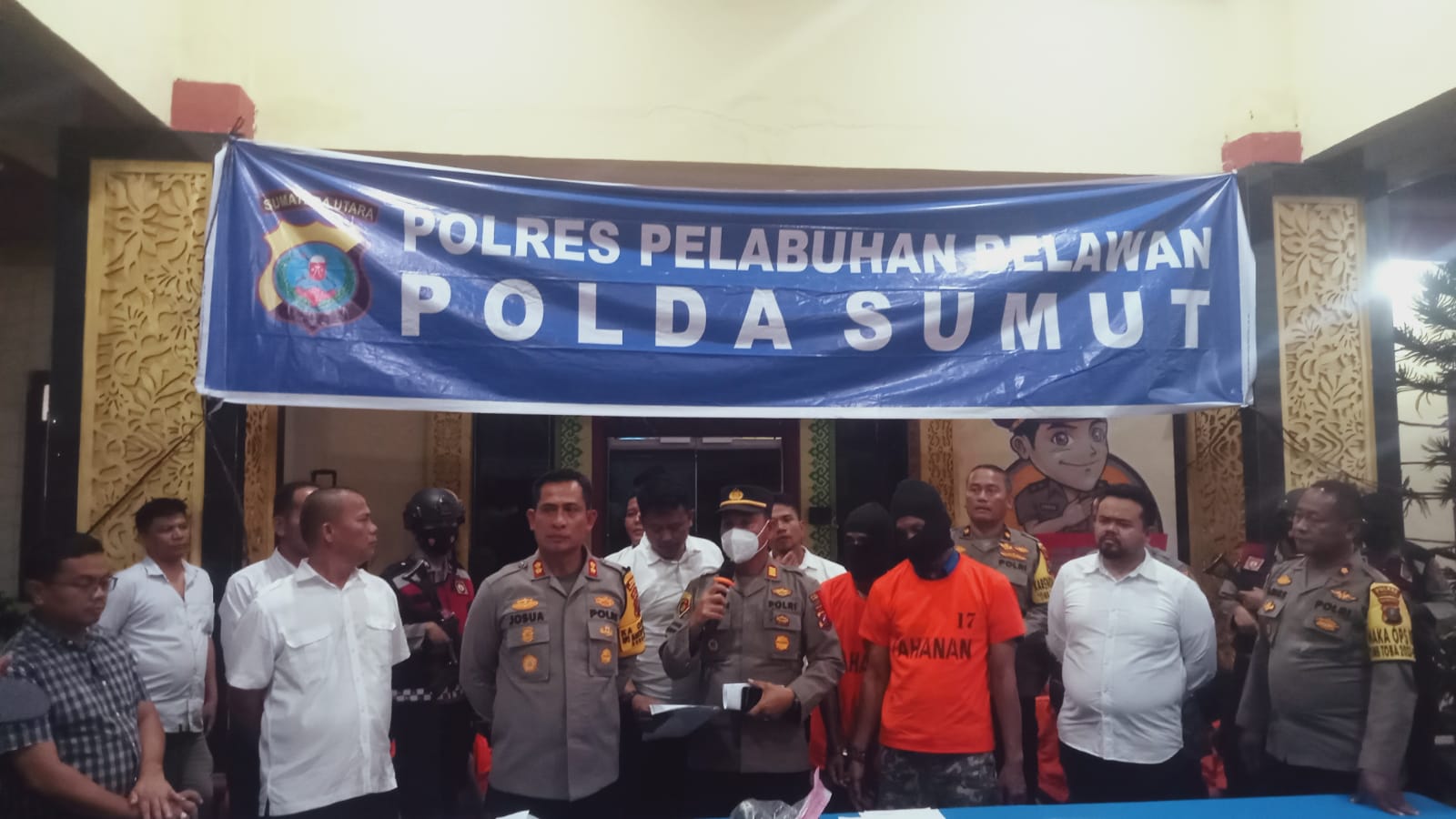 Polres Pelabuhan Belawa Ungkap 89 Kasus Dengan 13 Tersangka