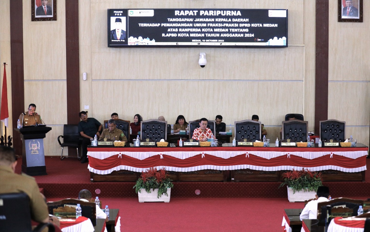 Penyampaian Pemandangan Umum Fraksi-fraksi
