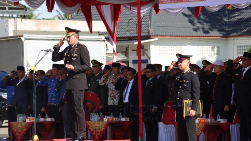 Kapolres Madina Pimpin Upacara Peringatan Hari Pahlawan Nasional Tahun 2023