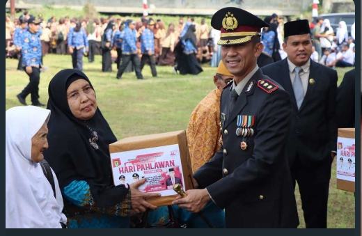 Kapolres Sergai Hadiri Upacara Peringatan Hari Pahlawan Ke 78