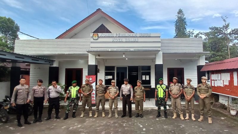 Jaga Situasi Kondusif Menjelang Pemilu, Polres Binjai Gelar Patroli Tiga Pilar