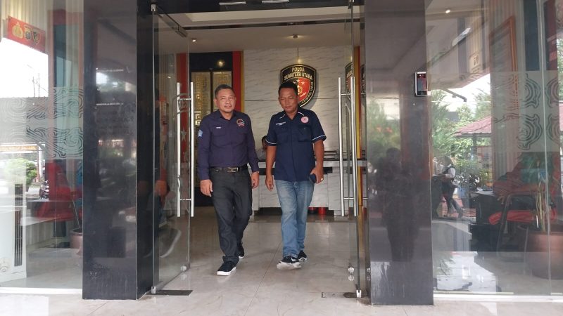 Hence Mandagi Sambangi Poldasu Untuk Konfirmasi Perkembangan Laporan Terhadap Agung Dharmajaya