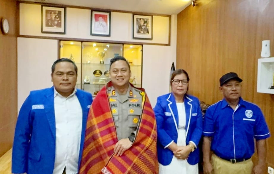 Kapolresta Deli Serdang Terima Audiensi DPC GAMKI Kabupaten