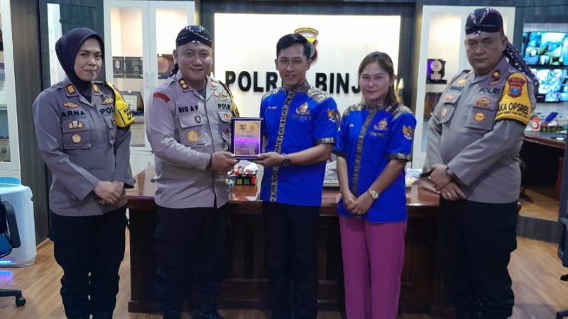 Kapolres Binjai Silaturahmi Dengan Pimpinan Sanggar Budaya Wahyu Satrio Putro