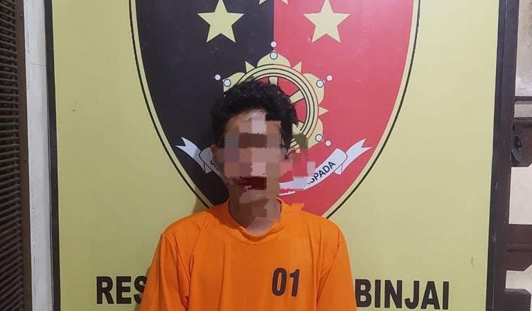 Nyolong Motor, Remaja Ini Diringkus Polsek Binjai