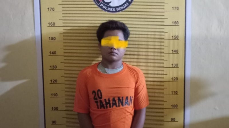 Baru Sebulan Bebas, Residivis Ini Dibekuk Polres Binjai Usai Jual Narkoba