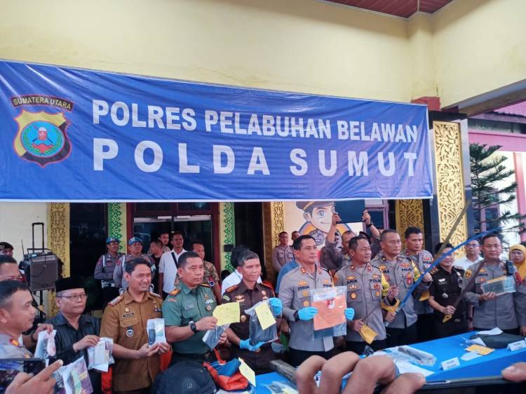 Polres Pelabuhan Belawan Ringkus Dua Oknum Wartawan Kasus Perdagangan Manusia
