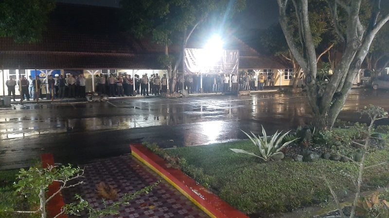 Polres Binjai Amankan Kegiatan Kampanye Pertemuan Terbatas Partai Golongan Karya