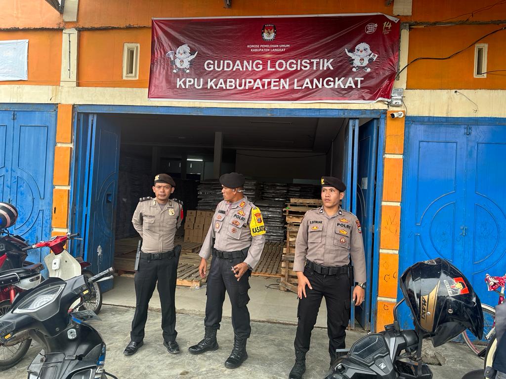 Cipta kondisi Pemilu Aman dan Damai, Jajaran Polres Langkat Tingkatkan Patroli Dialogis