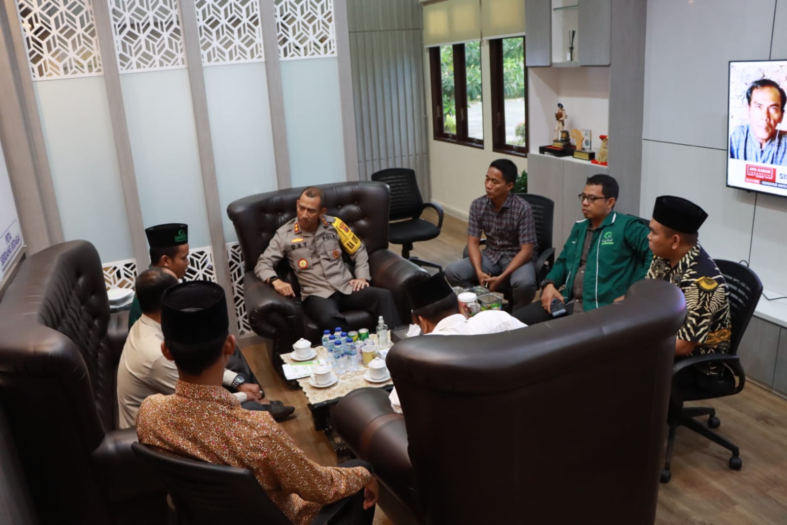 Kapolres Sergai Pimpin Rakor Eksternal Ops Lilin Toba 2023