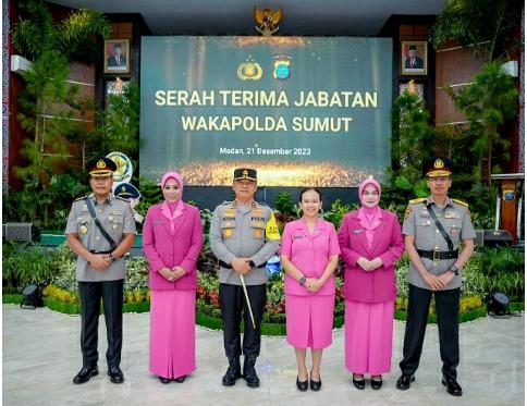 Polda Sumut Gelar Sertijab Wakapolda di Aula Tribrata