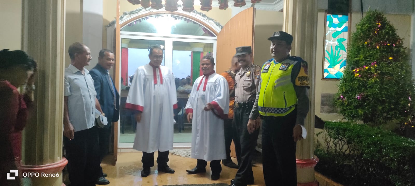 Pengamanan Perayaan Natal 2023 di Wilayah Polres Binjai Berlangsung Aman fan Kondusif