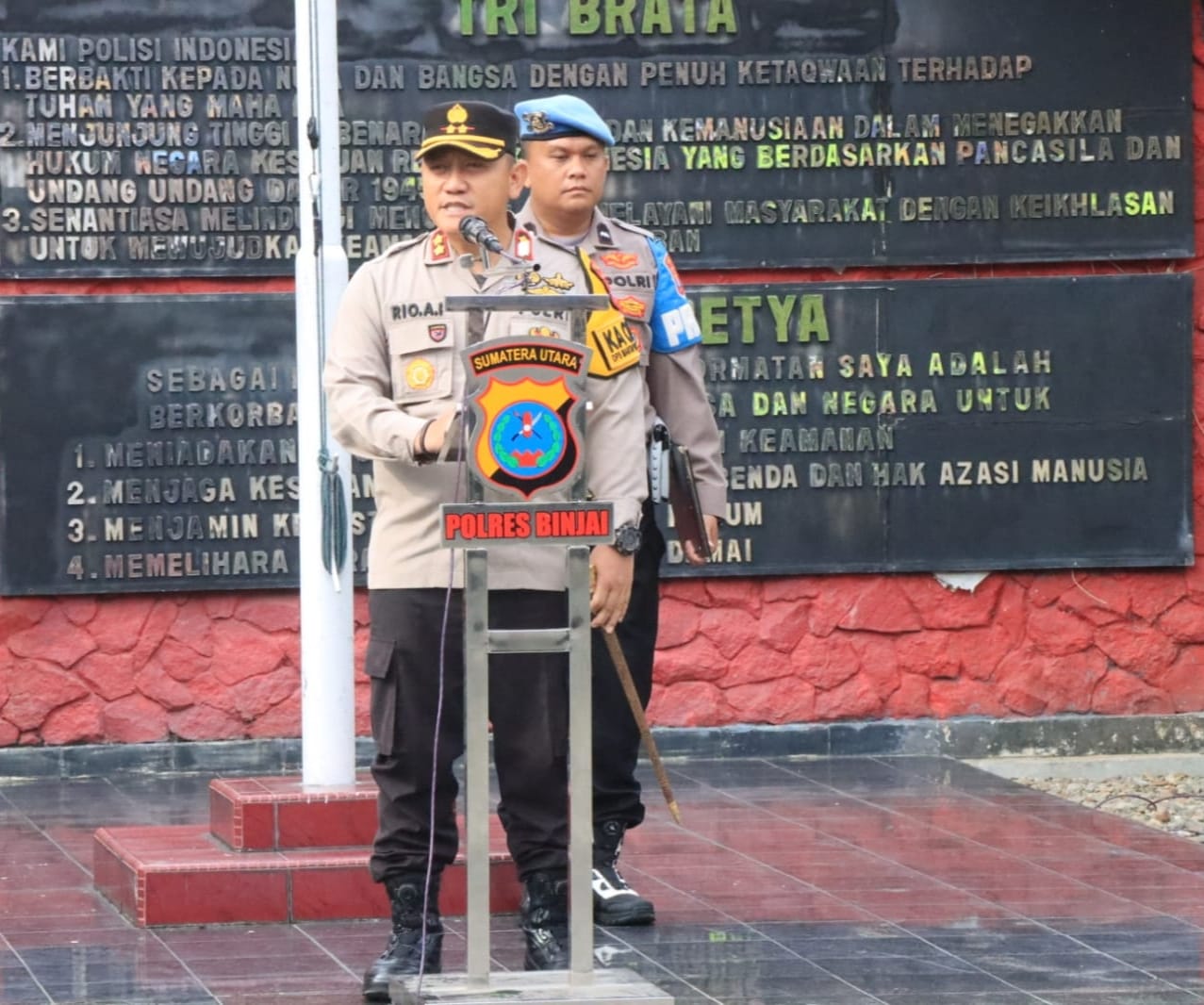 Kapolres Binjai Ucapkan Terima Kasih ke Forkopimda Atas Pengamanan Perayaan Natal 2023 yang Aman dan Kondusif