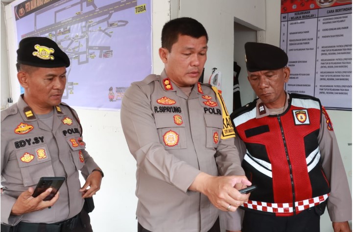 Kapolres Simalungun Pimpin Uji Petik Aplikasi SOT Polri