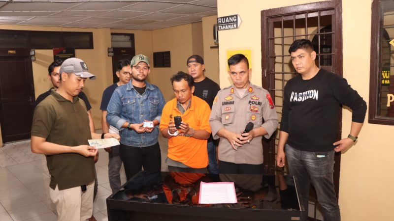 Kerja Sama Polres Sergai Dengan Polres Nagan Raya Polda Aceh Dalam Mengungkap Kasus Curanmor