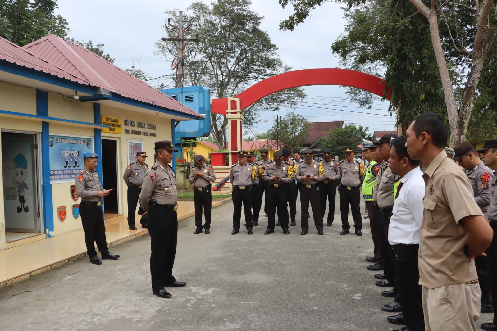 Selesai Ops Lilin 2023, Polres Langkat Gelar Kegiatan Rutin Yang Ditingkatkan (KRYD)