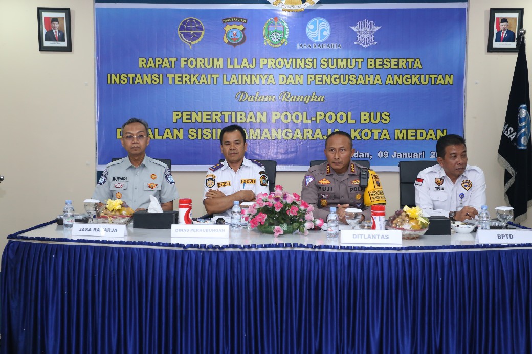 Mulai 10 Januari Bus Umum Tidak Naik Turunkan Penumpang Sepanjang Sisingamangaraja, Dirlantas Poldasu : Optimalkan Terminal Amplas