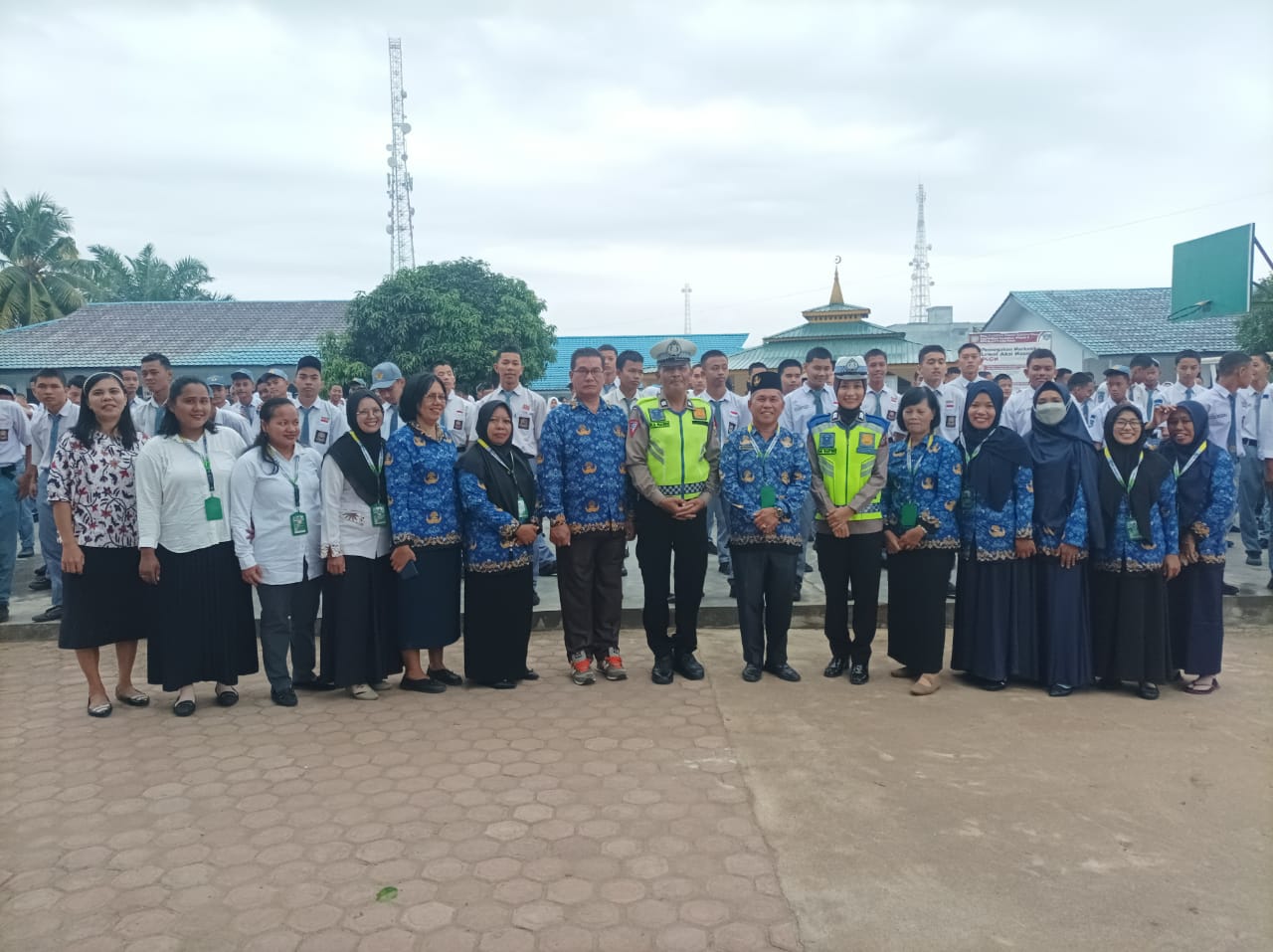 Sat Lantas Polres Batubara Go to School Sosialisasikan Tertib Berlalu Lintas Bagi Pelajar 