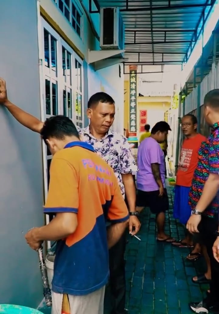 Tingkatkan Keamanan Rutan I Medan Lakukan Pemeriksaan dan Perawatan Apar