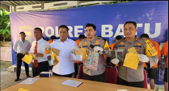 Satres Narkoba Polres Batu Bara Berhasil Ungkap 7 kasus Narkoba dari 10 Tersangka