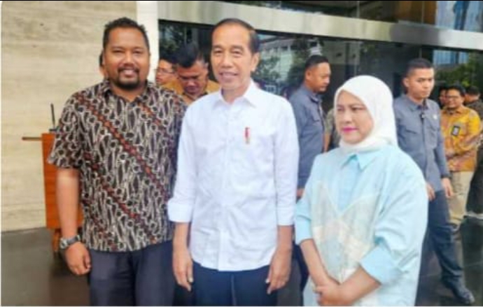 Helmax Alex Sebastian Tampubolon, Foto Bersama Presiden RI Joko Widodo