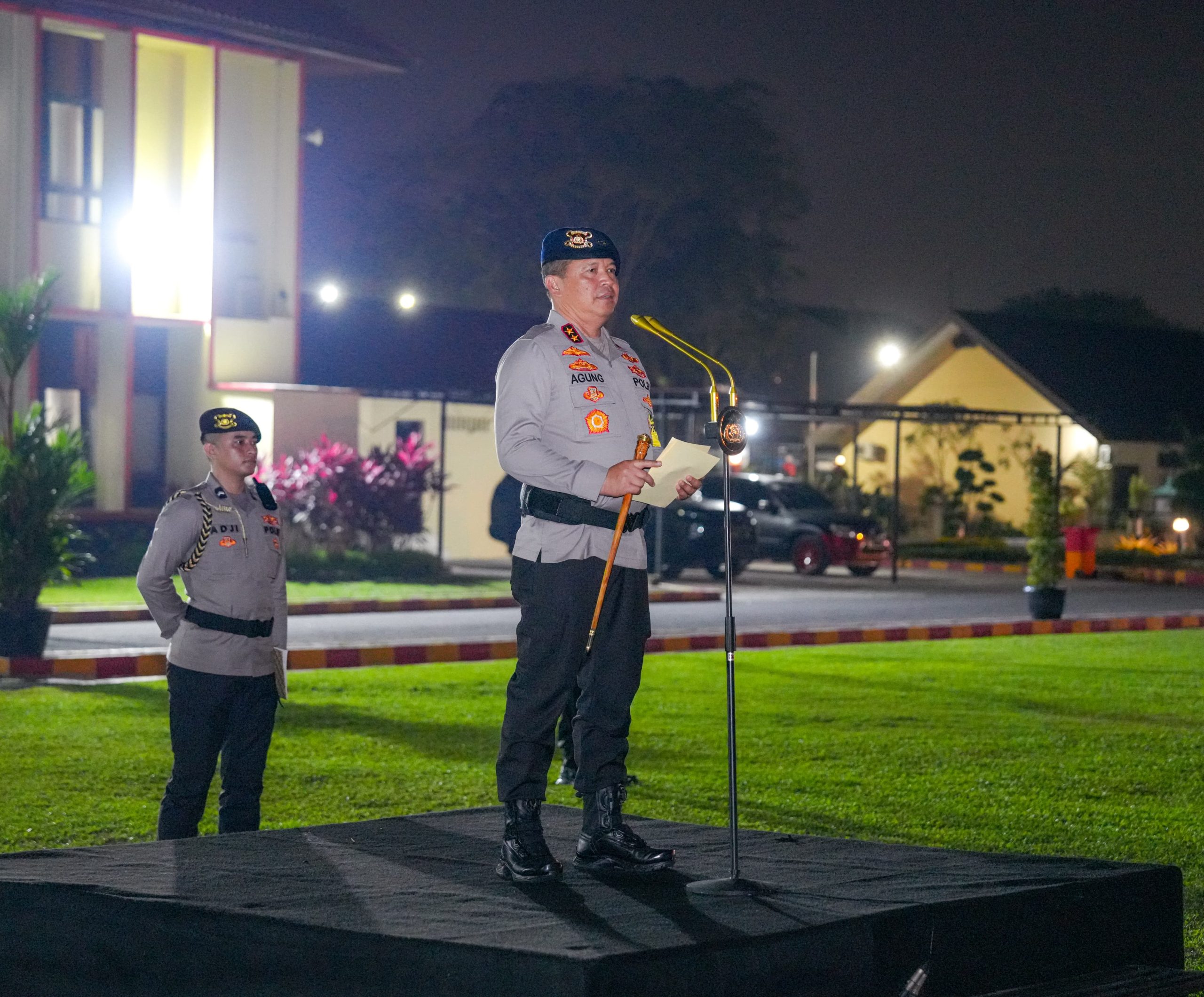 Apel Kesiapan Brigade Mobil Power Hand Kapolda Sumut Dalam Rangka Pemilu 2024