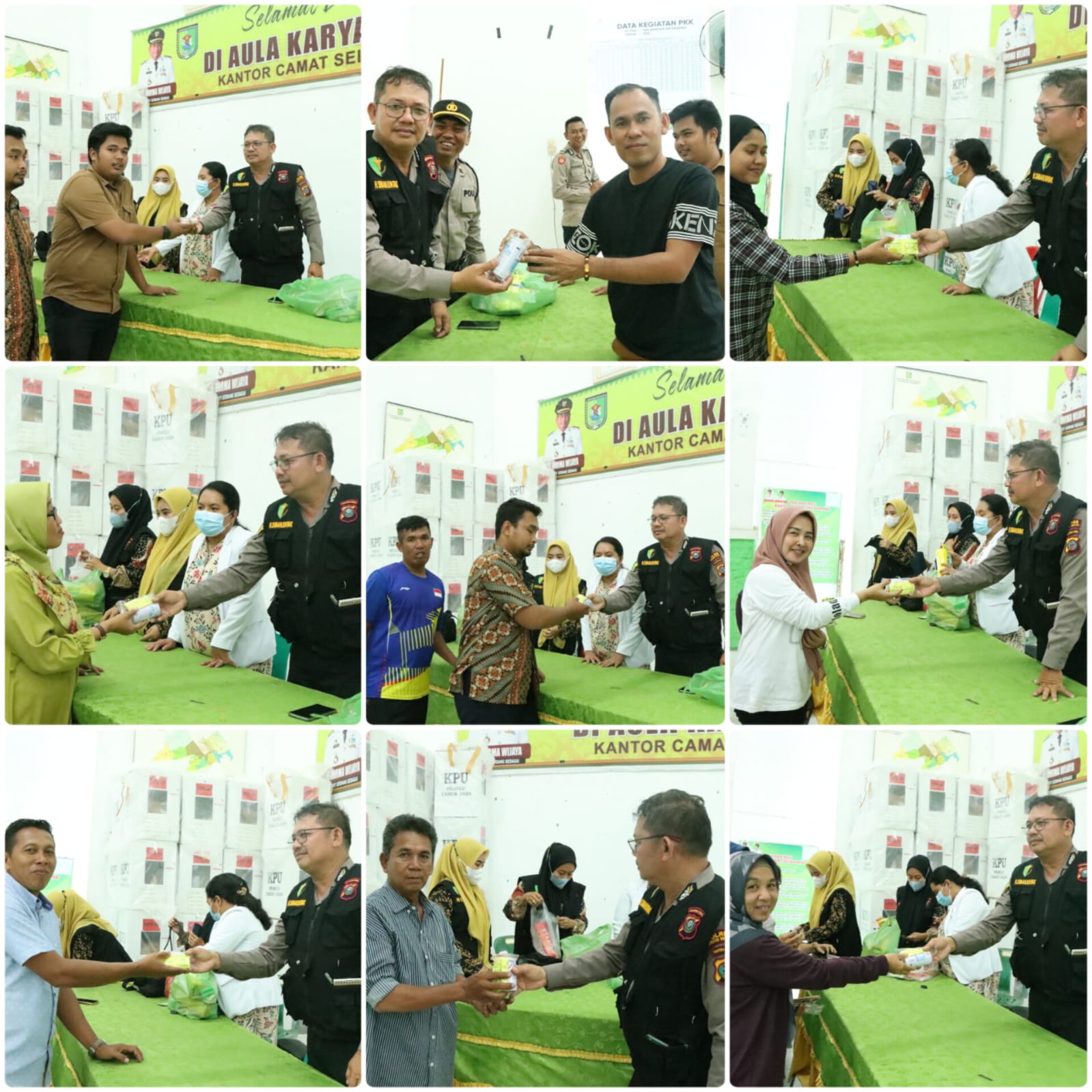 Polres Sergai Lakukan Pemeriksaan Kesehatan Personil Tugas Pengamanan