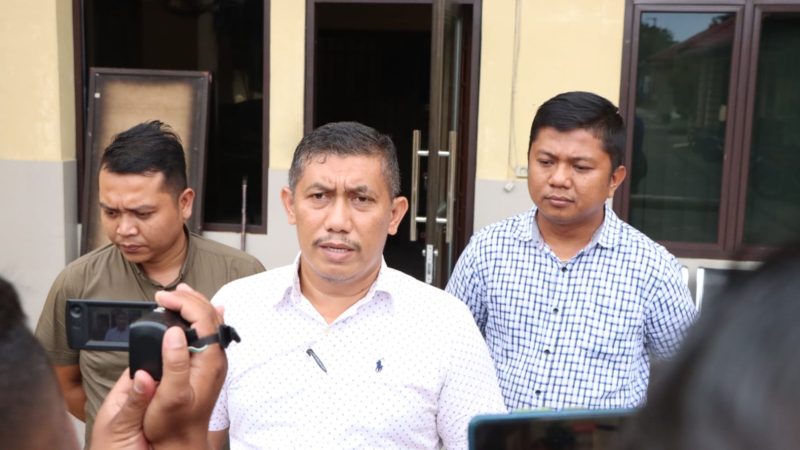 Satreskrim Polres Sergai Amankan 3 Orang Supir Beserta 2 orang kernet dump truk