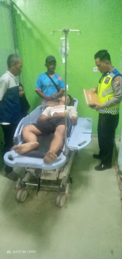 Sat Lantas Polres Sergai Identifikasi Kecelakaan yang Merenggut Nyawa Pengendara Motor
