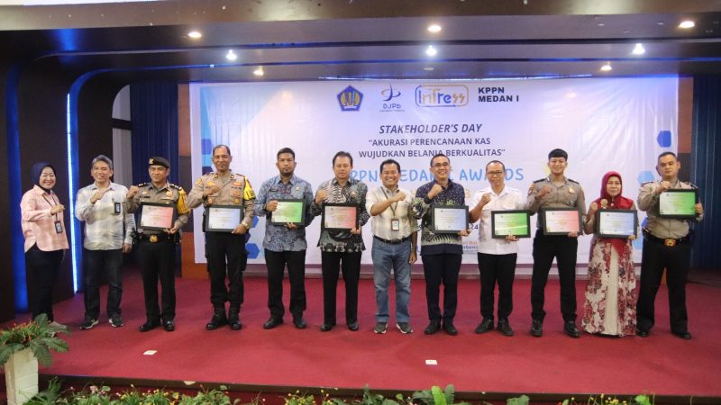 Polres Binjai Terima Piagam Dari KPPN Medan I