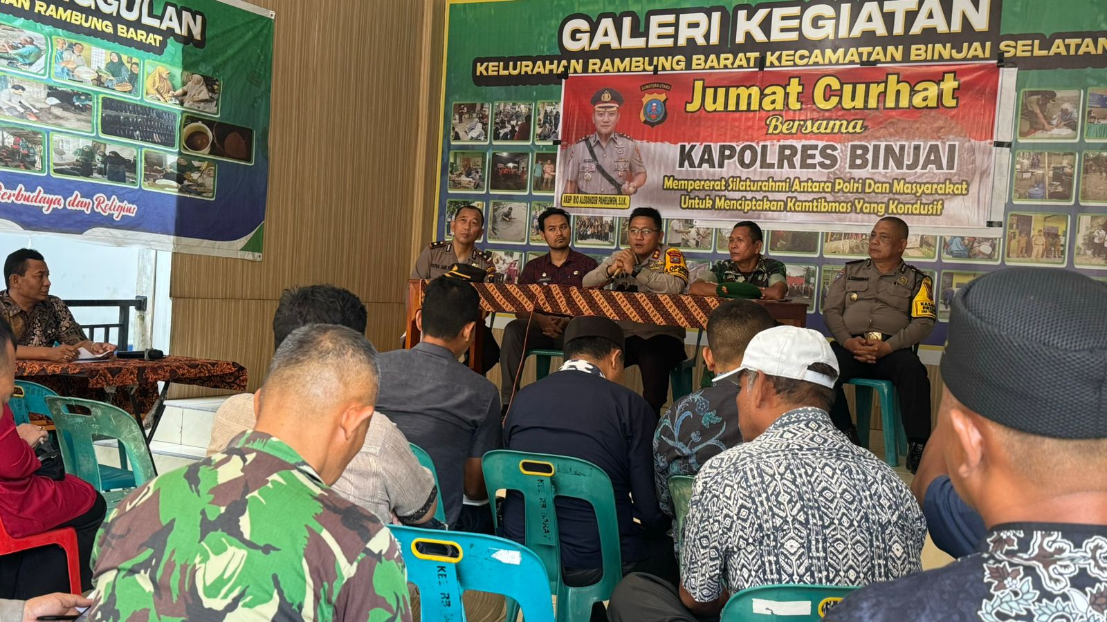 Pantau Situasi Kamtibmas Melalui Jumat Curhat 