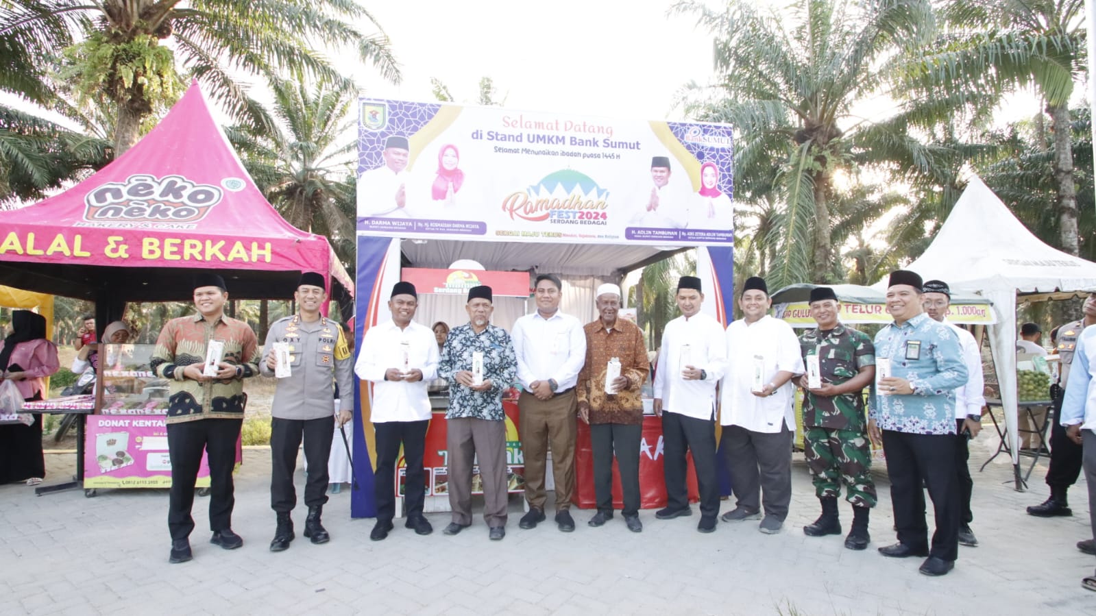 Dalam Rangka Meriahkan Bulan Suci Ramadhan Kapolres Sergai Hadiri Kegiatan Festival, dan Bazar Ramadhan