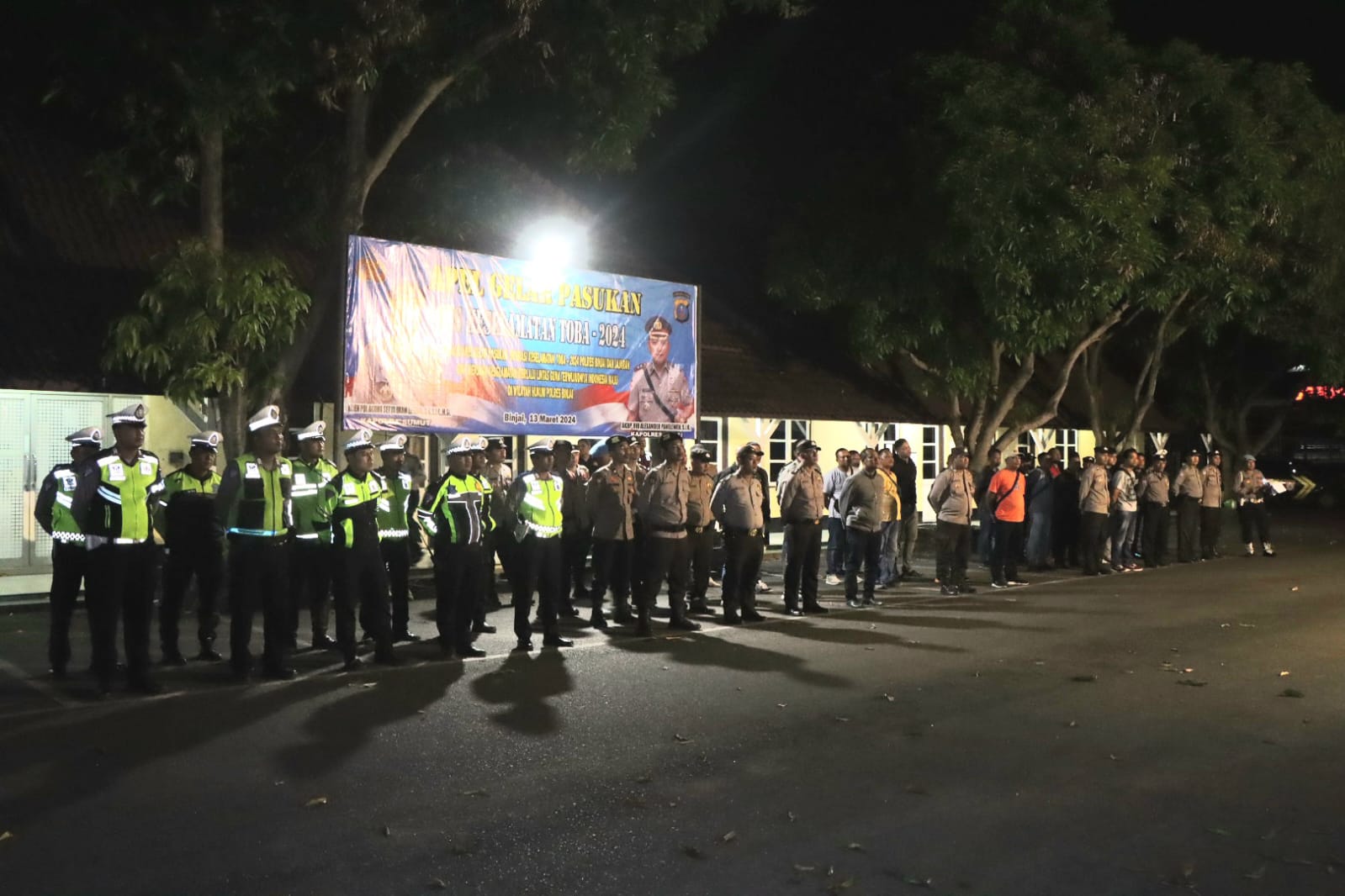Polres Binjai Tingkatkan Kegiatan Patroli Rutin