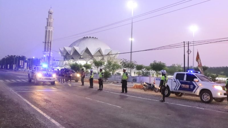 Polres Sergai Gelar Patroli Asmara Subuh di Kecamatan Telukmengkudu dan Seirampah