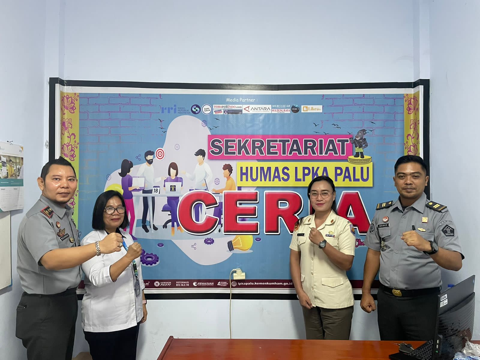 Gerak Cepat, LPKA Palu Gandeng LPP RRI Bahas Strategi Kehumasan di Era Digitalisasi