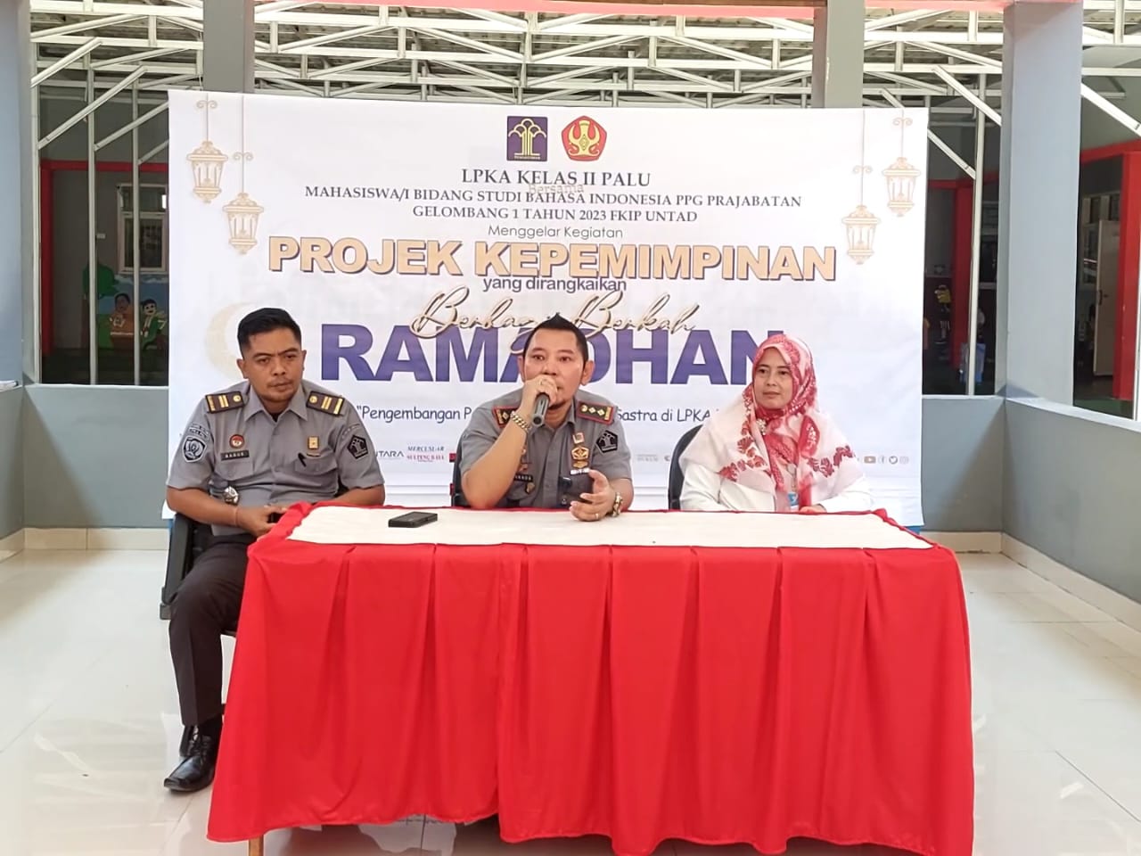 Pengembangan Literasi Anak Binaan, LPKA Palu Gandeng Mahasiswa Bahasa Indonesia PPG Prajabatan FKIP UNTAD